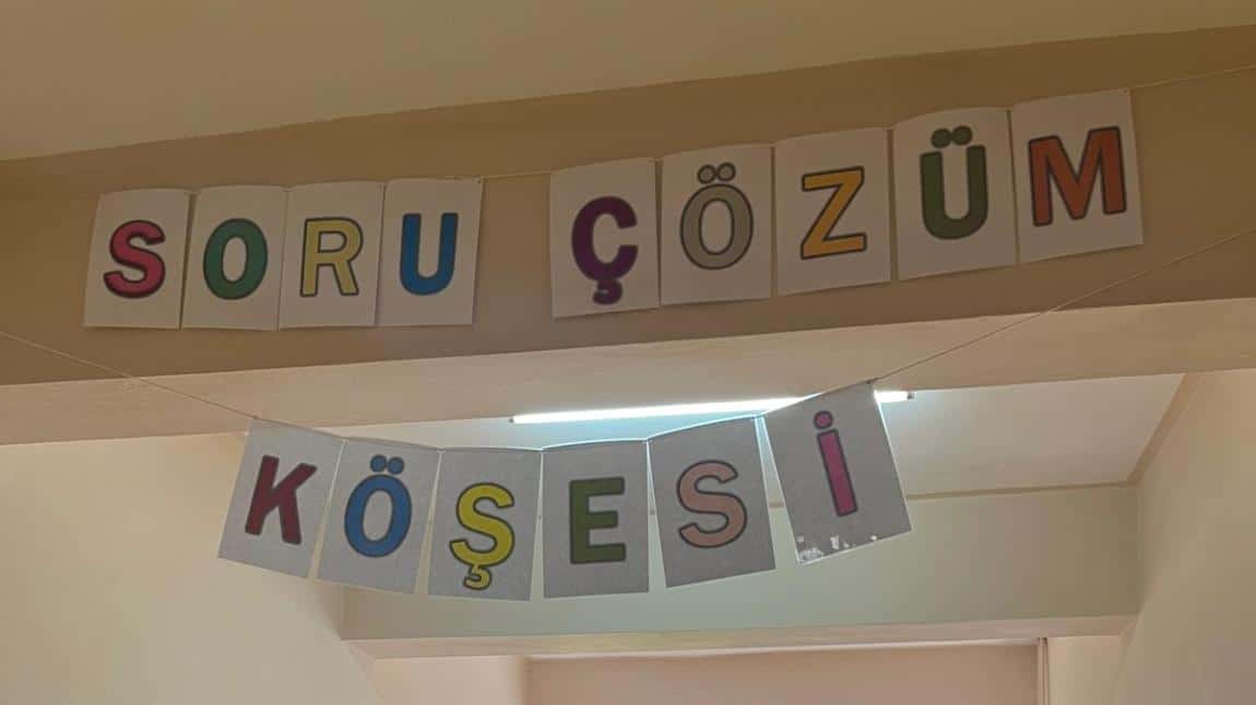 Soru Çözüm Köşesi Öğrencilerimizin Hizmetinde!